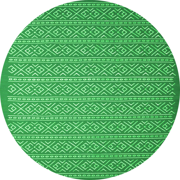 Machine Washable Abstract Green Contemporary Area Rugs, wshcon1120grn