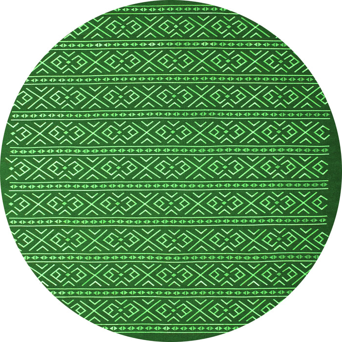 Machine Washable Abstract Green Contemporary Area Rugs, wshcon1121grn