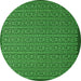 Machine Washable Abstract Green Contemporary Area Rugs, wshcon1121grn