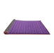 Sideview of Abstract Purple Contemporary Rug, con1121pur