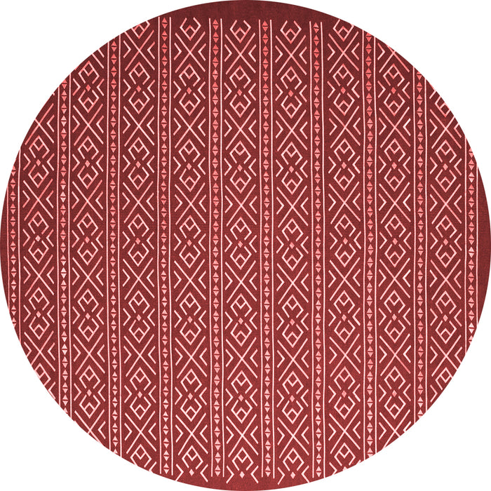 Machine Washable Abstract Red Contemporary Rug, wshcon1121red