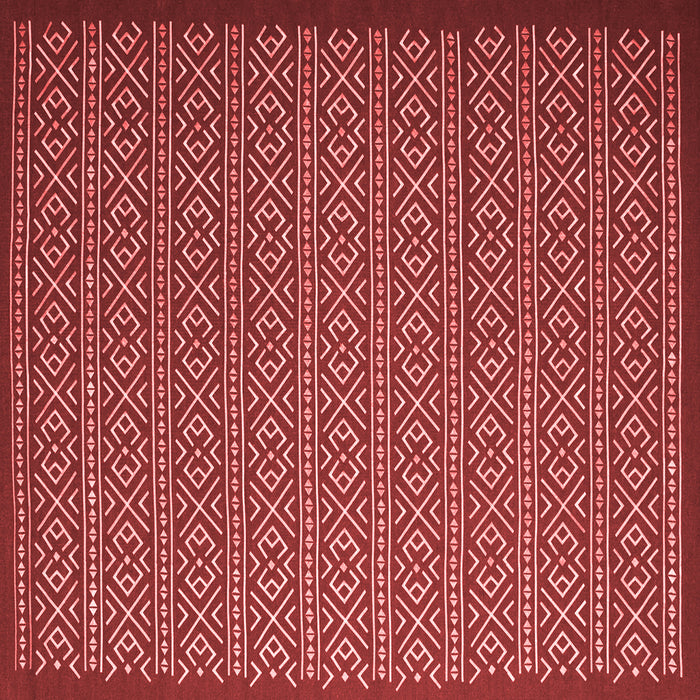 Machine Washable Abstract Red Contemporary Rug, wshcon1121red