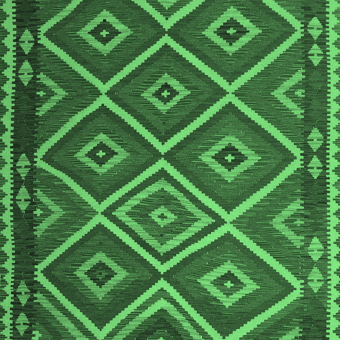Oriental Emerald Green Traditional Rug, con1122emgrn
