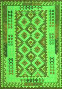 Southwestern Green Country Rug, con1123grn