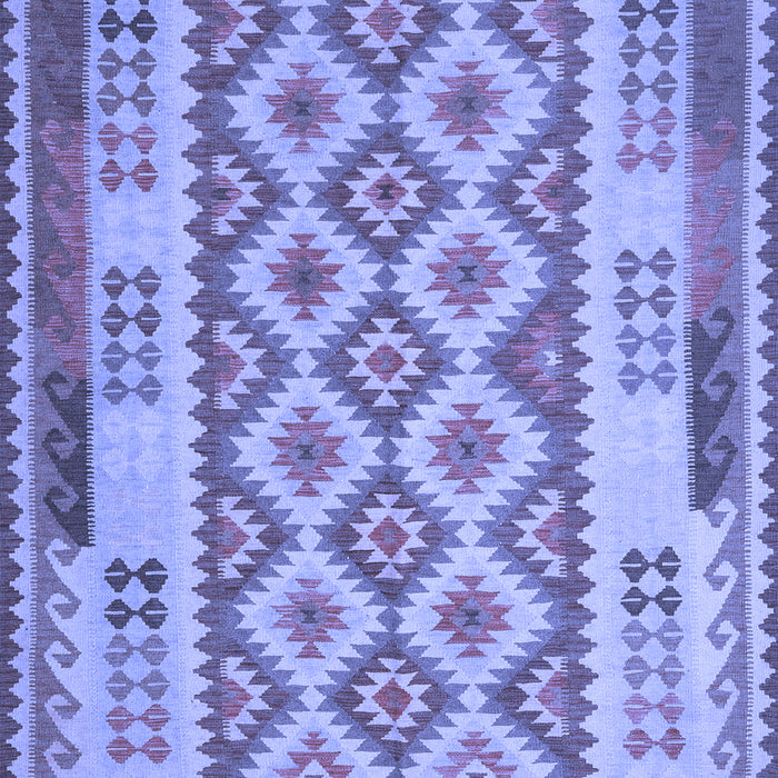 Southwestern Blue Country Rug, con1123blu