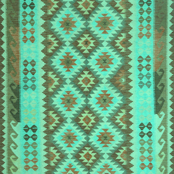Southwestern Turquoise Country Rug, con1123turq