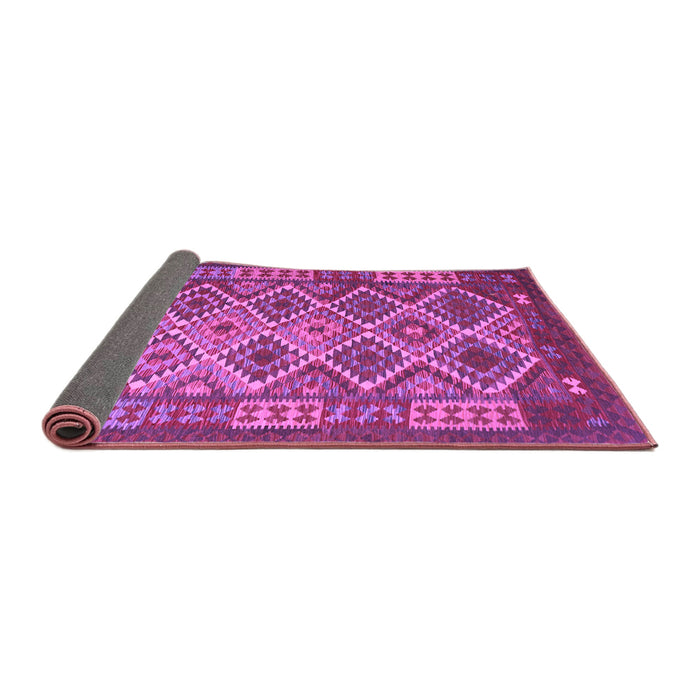 Sideview of Oriental Purple Traditional Rug, con1124pur