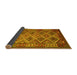 Sideview of Oriental Yellow Traditional Rug, con1124yw