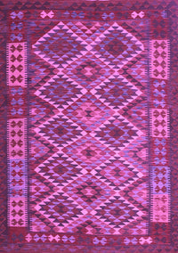 Oriental Purple Traditional Rug, con1124pur