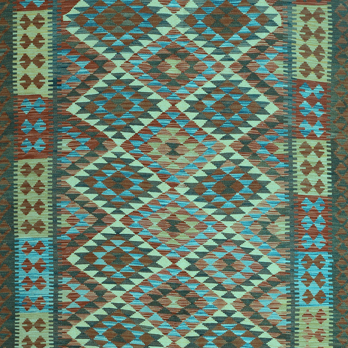 Oriental Light Blue Traditional Rug, con1124lblu