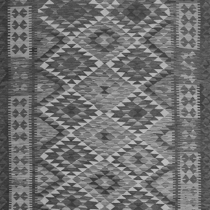 Serging Thickness of Machine Washable Oriental Gray Traditional Rug, wshcon1124gry