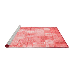 Transitional Red Washable Rugs