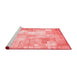 Transitional Red Washable Rugs