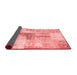 Patchwork Red Transitional Area Rugs