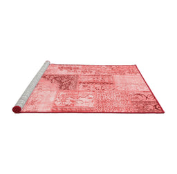 Transitional Red Washable Rugs