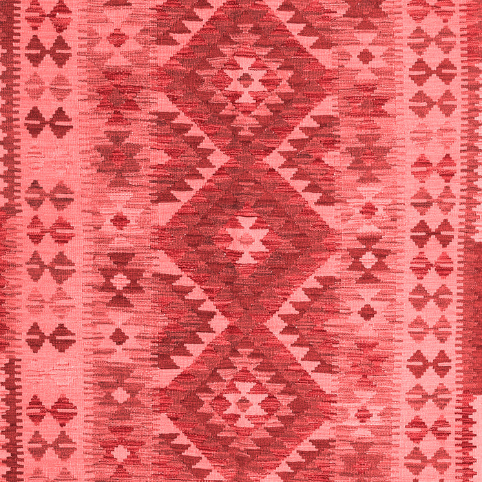 Abstract Red Contemporary Area Rugs
