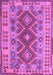 Abstract Purple Contemporary Rug, con1127pur