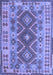 Machine Washable Abstract Blue Contemporary Rug, wshcon1127blu