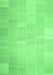 Machine Washable Solid Emerald Green Modern Area Rugs, wshcon1128emgrn