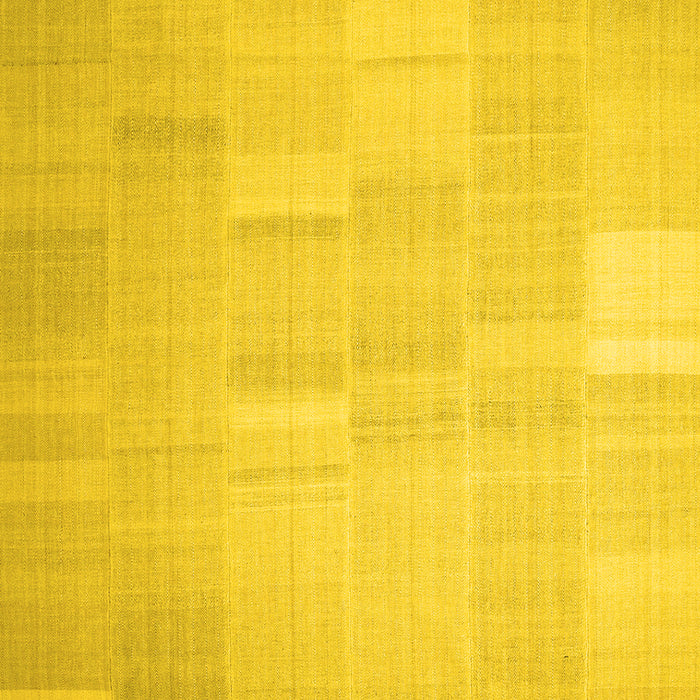 Solid Yellow Modern Rug, con1128yw