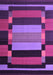 Machine Washable Abstract Purple Contemporary Area Rugs, wshcon1129pur