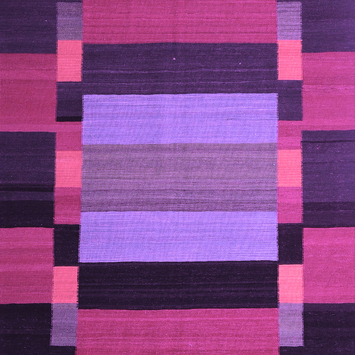 Machine Washable Abstract Purple Contemporary Area Rugs, wshcon1129pur