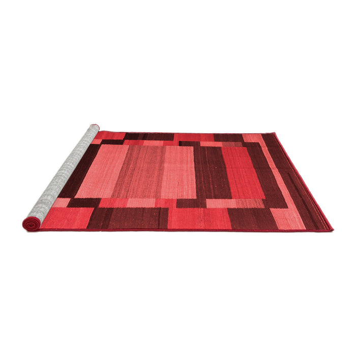 Contemporary Red Washable Rugs