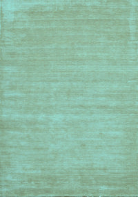 Solid Light Blue Modern Rug, con112lblu