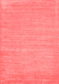 Solid Red Modern Rug, con112red