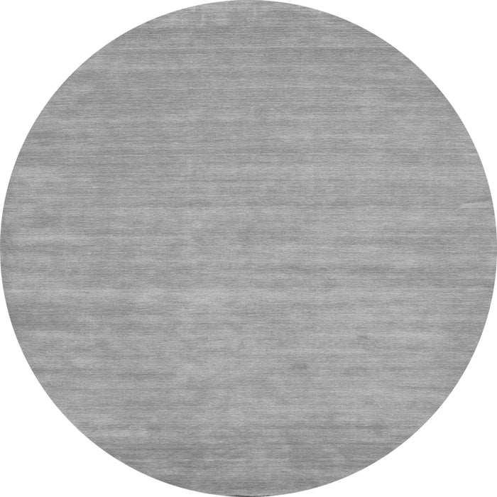 Square Solid Gray Modern Rug, con112gry