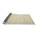 Thickness of Contemporary Brown Modern Rug, con1130