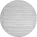 Square Abstract Gray Contemporary Rug, con1130gry