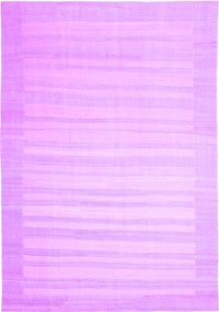 Abstract Purple Contemporary Rug, con1130pur