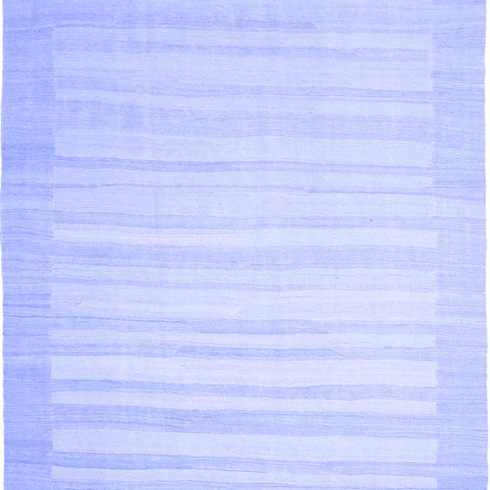 Abstract Blue Contemporary Rug, con1130blu