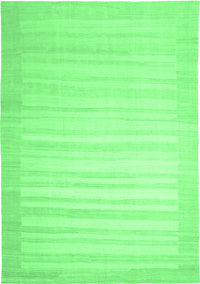 Abstract Emerald Green Contemporary Rug, con1130emgrn