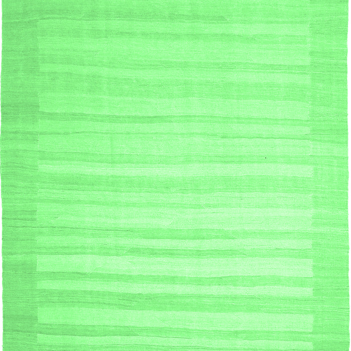 Abstract Emerald Green Contemporary Rug, con1130emgrn