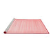 Contemporary Red Washable Rugs