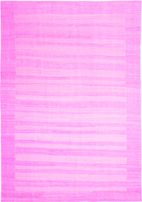 Abstract Pink Contemporary Rug, con1130pnk