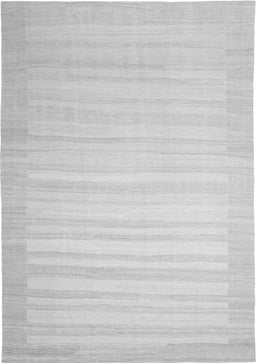 Abstract Gray Contemporary Rug, con1130gry