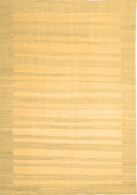 Abstract Brown Contemporary Rug, con1131brn