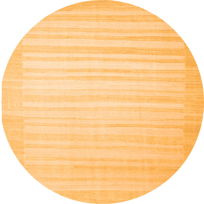 Machine Washable Abstract Orange Contemporary Area Rugs, wshcon1131org