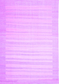 Abstract Purple Contemporary Rug, con1131pur