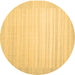 Round Abstract Brown Contemporary Rug, con1131brn