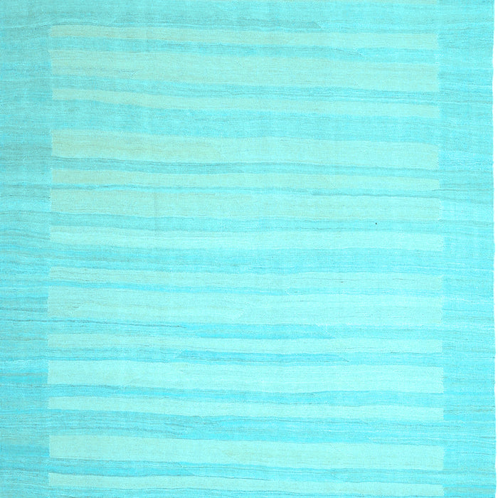 Abstract Light Blue Contemporary Rug, con1132lblu