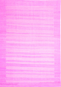 Abstract Pink Contemporary Rug, con1132pnk