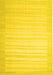Abstract Yellow Contemporary Rug, con1132yw