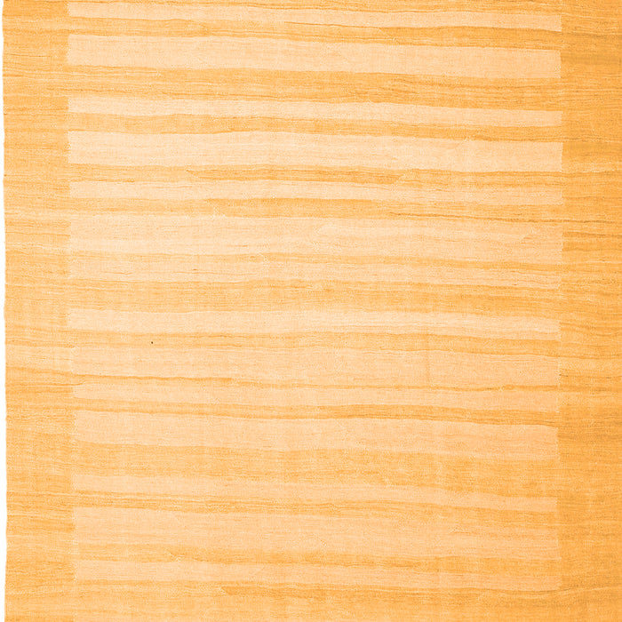 Abstract Orange Contemporary Rug, con1132org