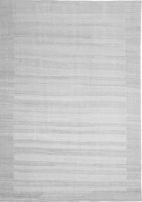 Abstract Gray Contemporary Rug, con1132gry