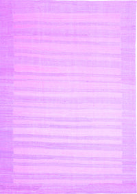 Abstract Purple Contemporary Rug, con1132pur