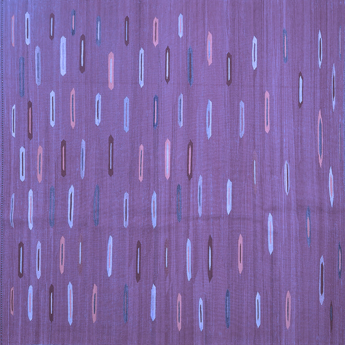 Square Machine Washable Oriental Blue Traditional Rug, wshcon1133blu